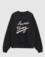 Sudadera Miles Chenille Signature black